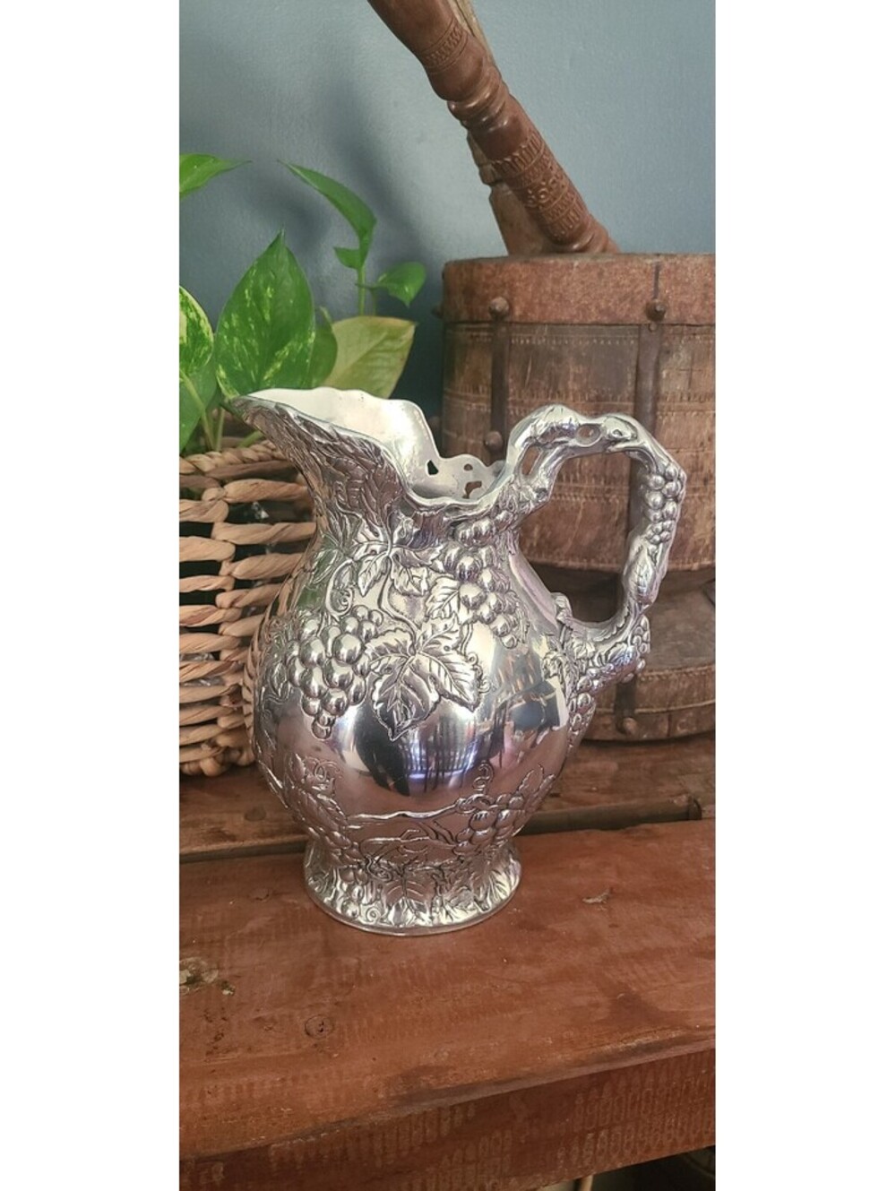 Vintage Arthur Court Grape Pitcher, 1996